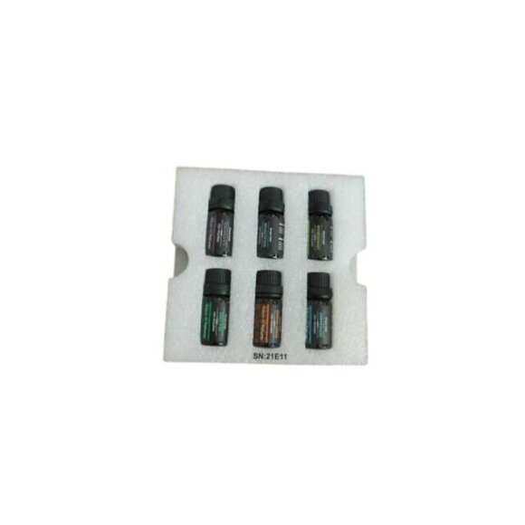 Homasy Aroma Therapy Essential Oil Set 6 Bottles NEW - Picture 1 of 1